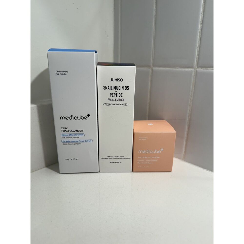 Anti-Aging + Oily Skin K-Beauty Bundle - Medicube + Jumiso